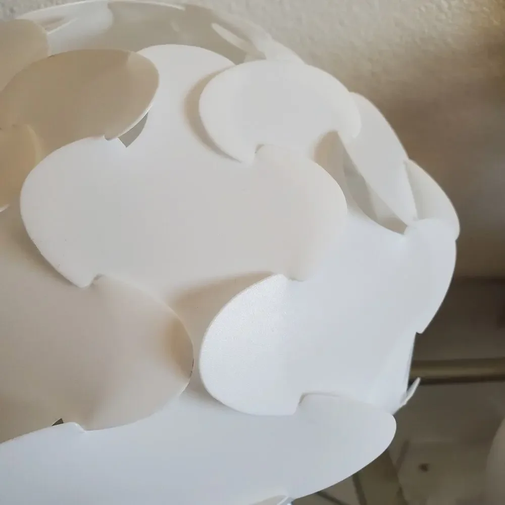 Ikea Interlocking Pieces Fillsta white Table Lamp